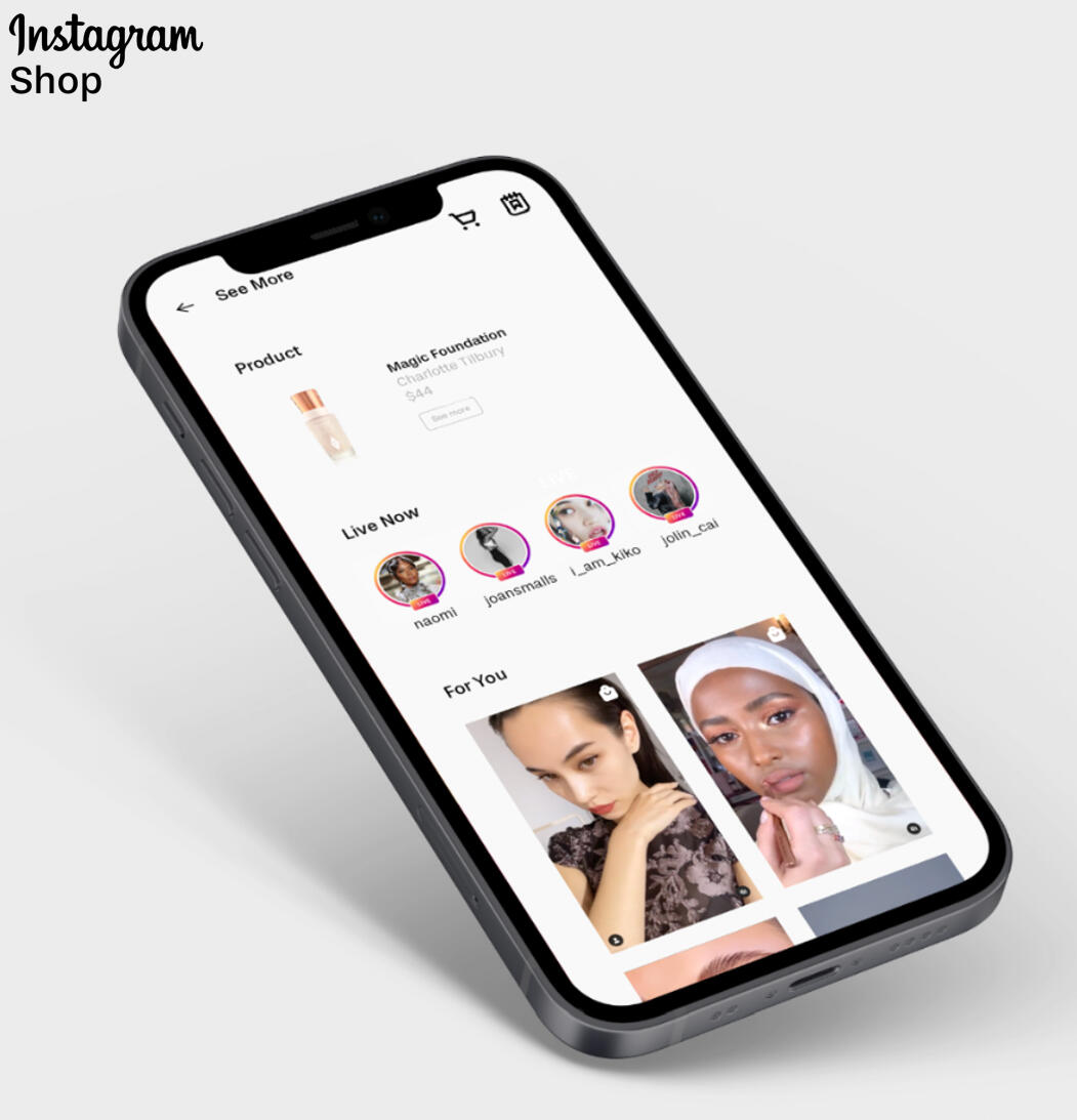 Instagram Shop Tab