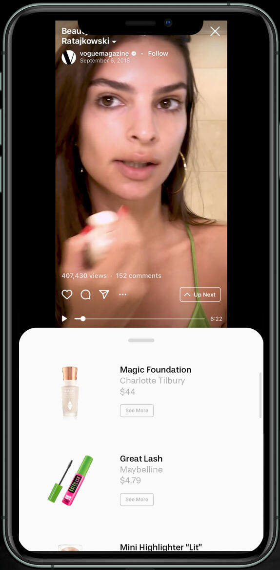 Instagram Shop Live - User View